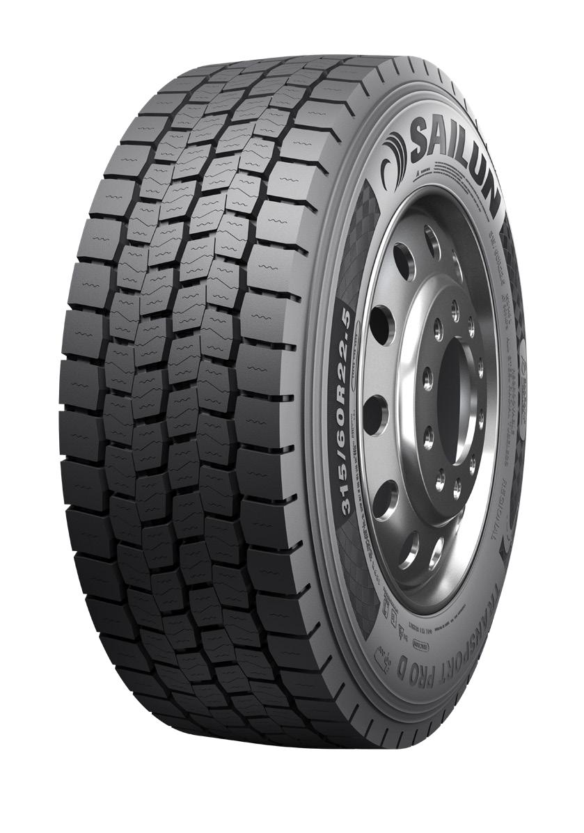 Грузові шини 315/70R22.5 154/150(152/148)L(M) 18PR TRANSPORT PRO D Тяга (VT) SAILUN